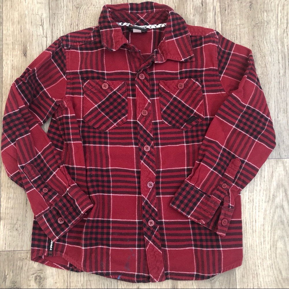 Tony Hawk- flannel button down shirt